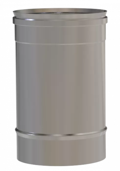 EW PLUS Längenelement 250 mm Edelstahl